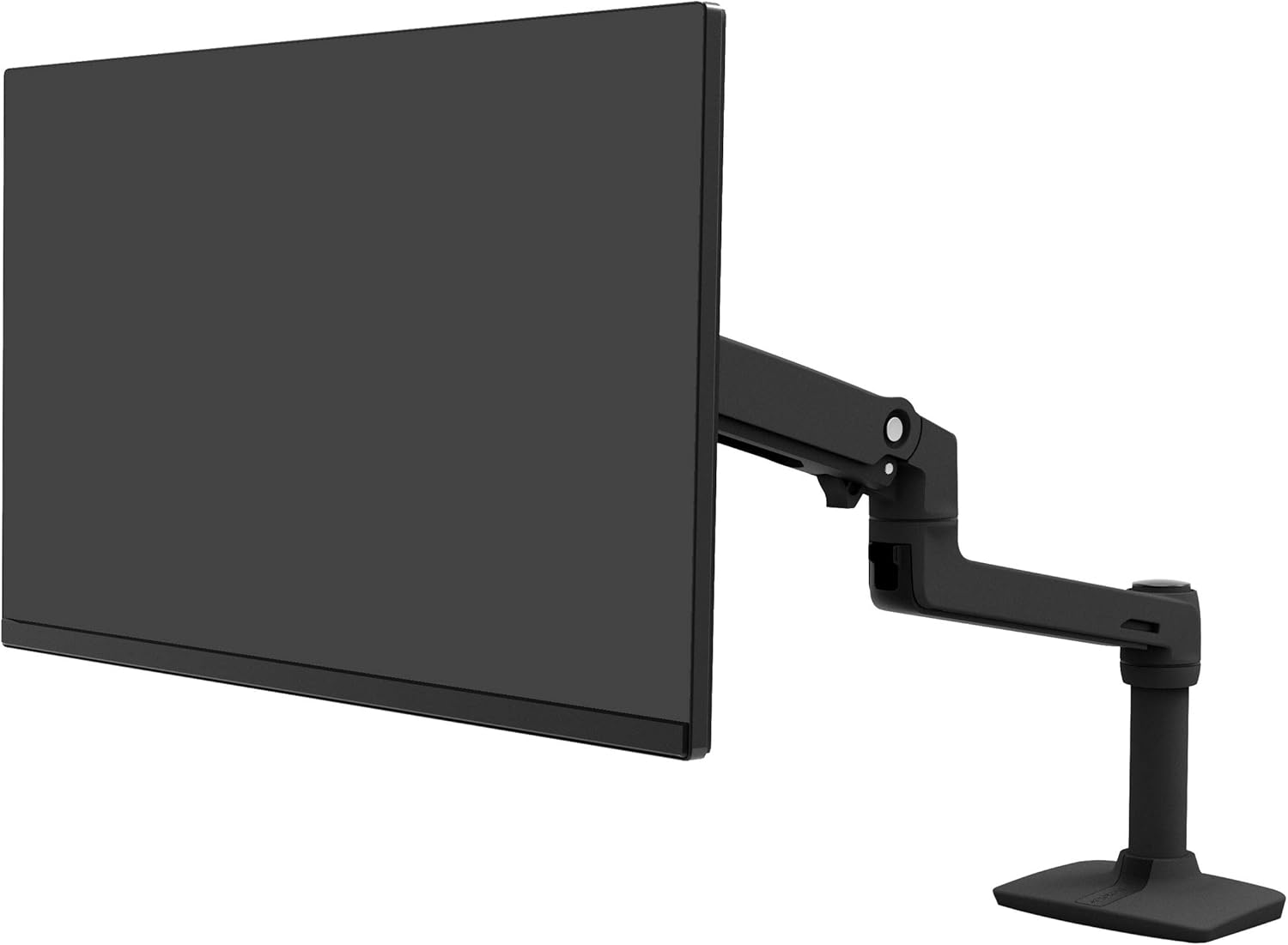 Ergotron – LX Single Monitor Arm, VESA Desk Mount – for Monitors Up to 34 Inches, 3.2 to 11.3 kg – Matte Black