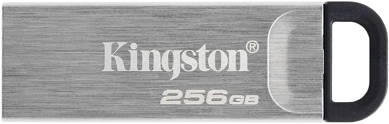 Kingston DataTraveler Kyson 256GB USB 3.2 Metal Flash Drive DTKN/256GB
