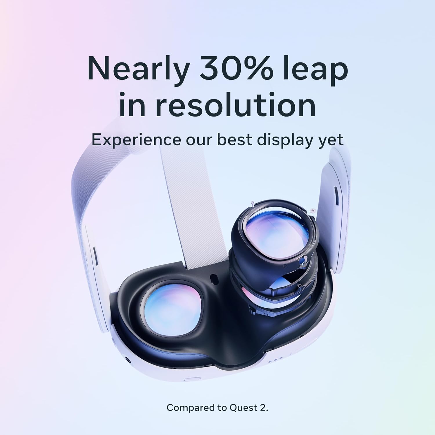 Meta Quest 3 512GB 1Y Wty - 2064 x 2208 1218 PPI 25 PPD 72Hz 80Hz 90Hz 120Hz - 8GB Ram 512GB - WiFi 6E - Touch Plus controllers x 2 - Adjustable facial interface - Charge Cable/AU adapter