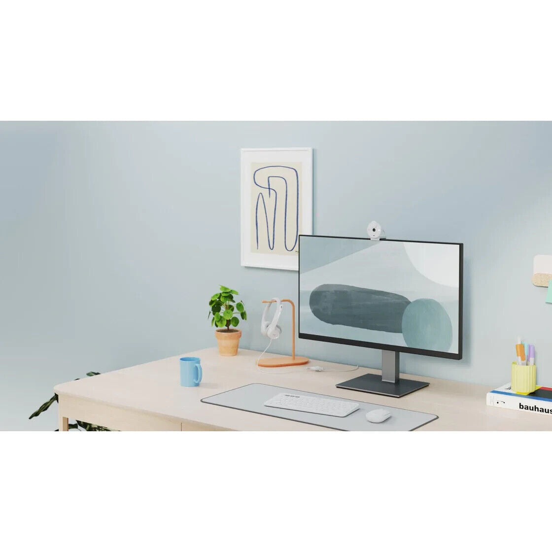 BRIO 300 FULL HD WEBCAM - OFF WHITE