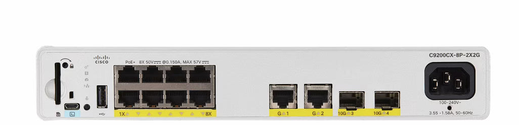 Cisco Catalyst 9000 Compact Switch 8 port PoE+
