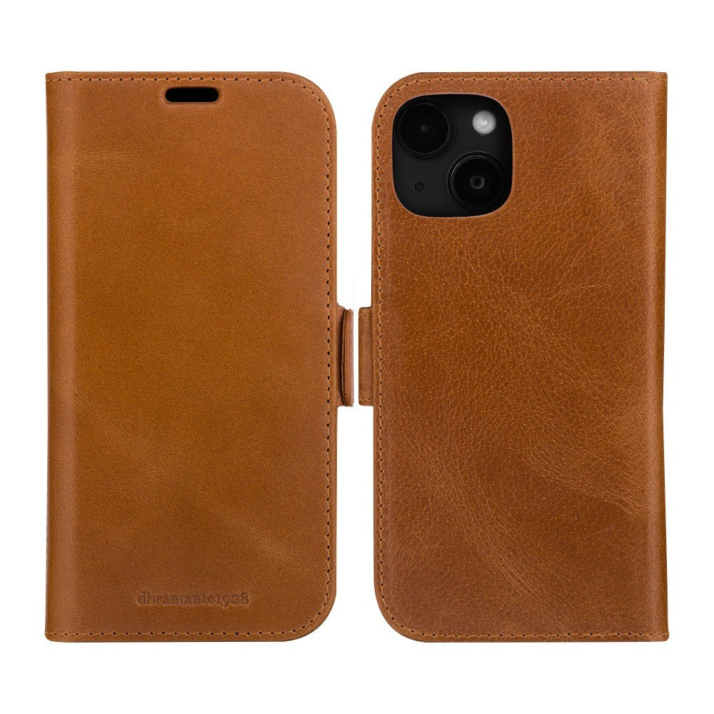 Lynge Leather Case for iPhone 15 Tan Brown