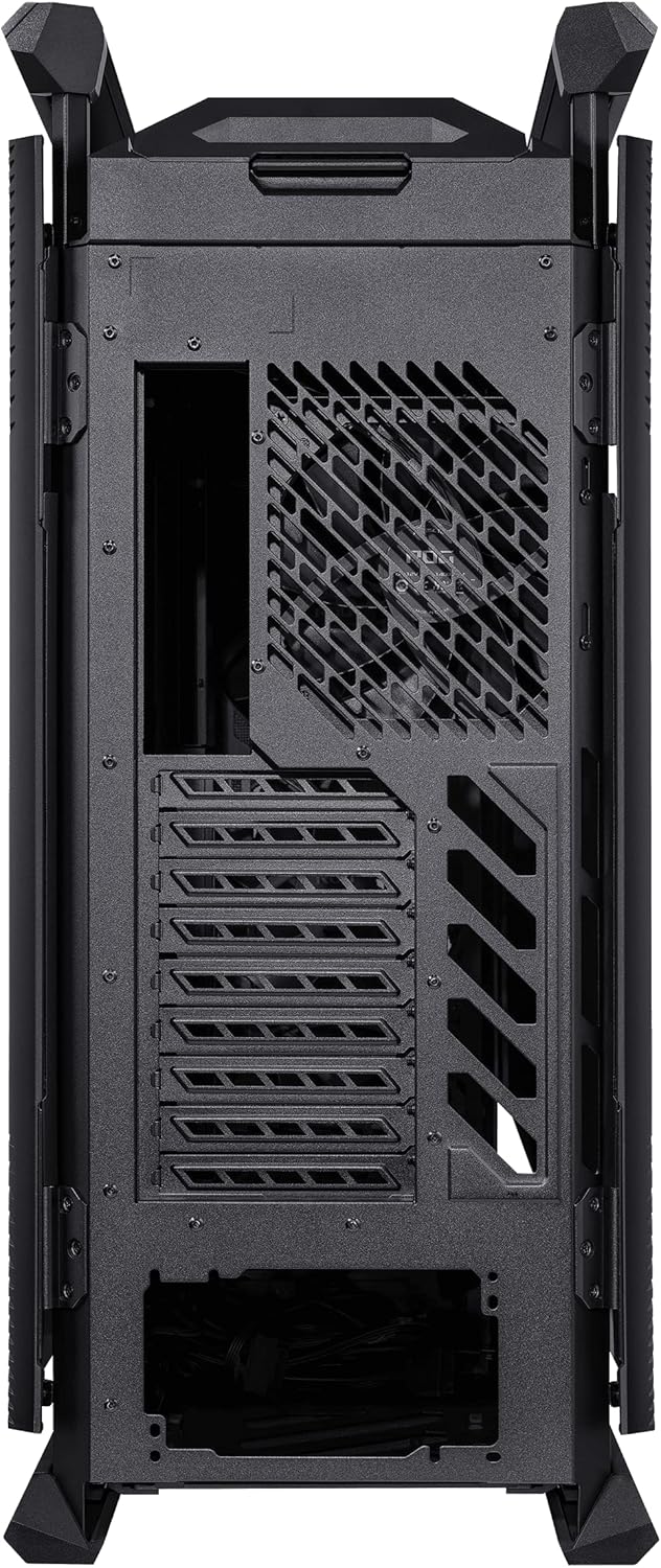 ASUS ROG Hyperion GR701 Full-Tower Gaming Case for Upto EATX Motherboards with USB 3.2 Gen 1, USB Type-C Front Panel, Smoked Tempered Glass, Brushed Aluminum & Steel Construction, and Four Case Fans