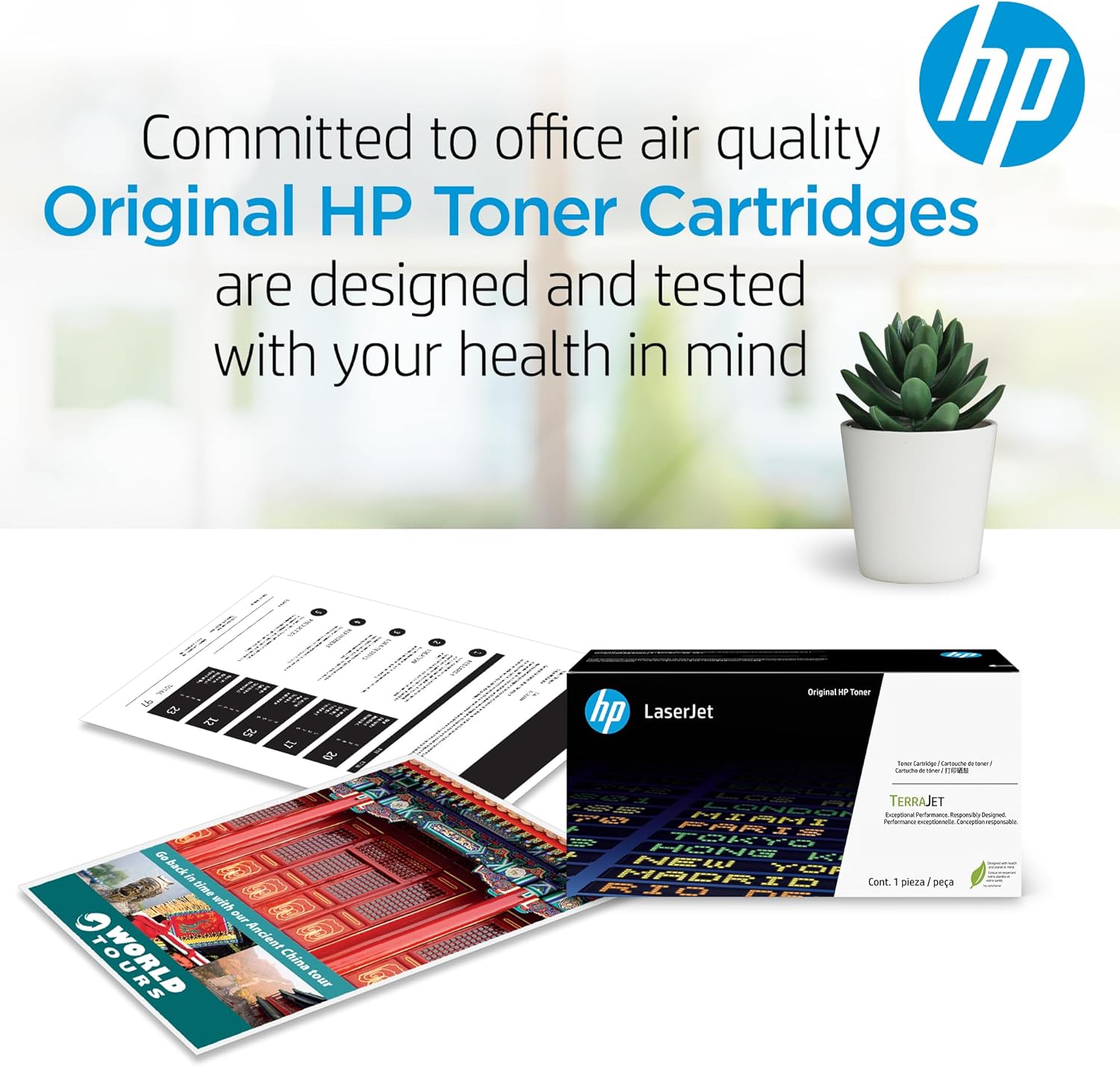 HP 206X High Yield Laserjet Toner Cartridge, Cyan