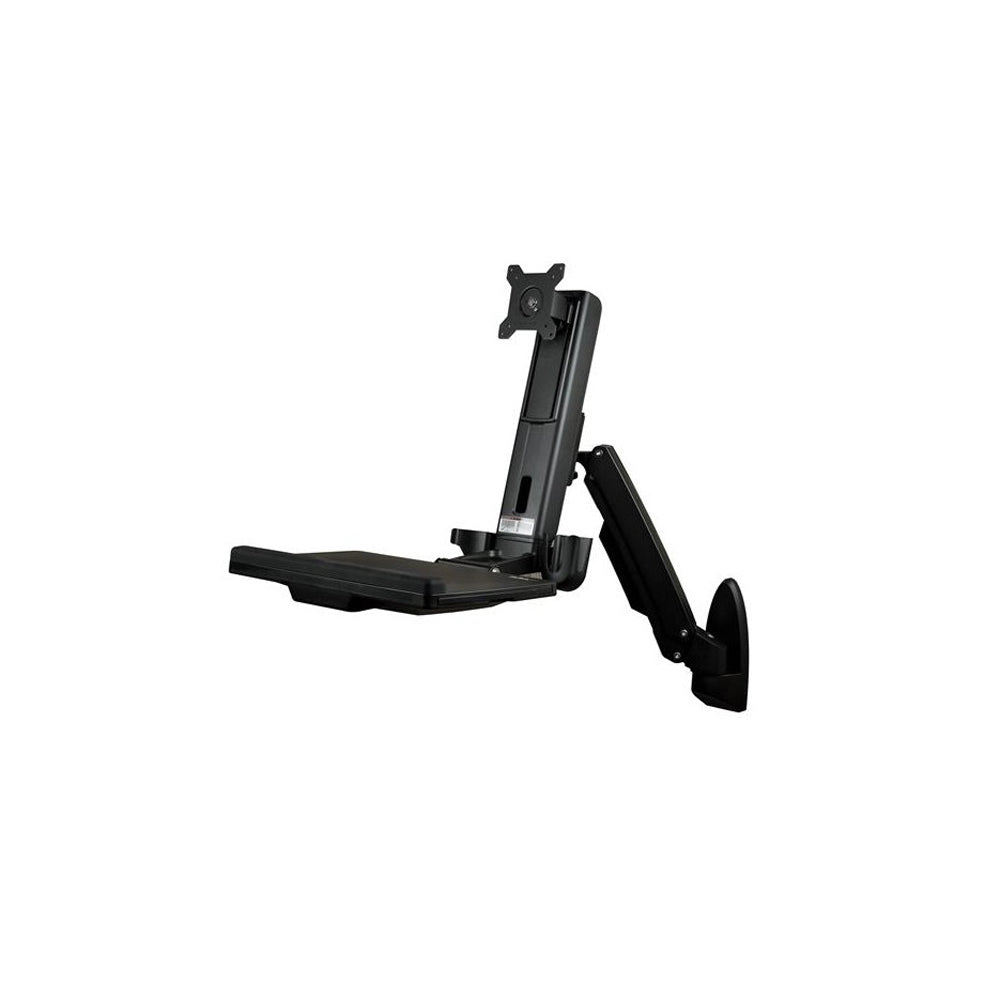Sit Stand Desk - Wall Mount One Monitor