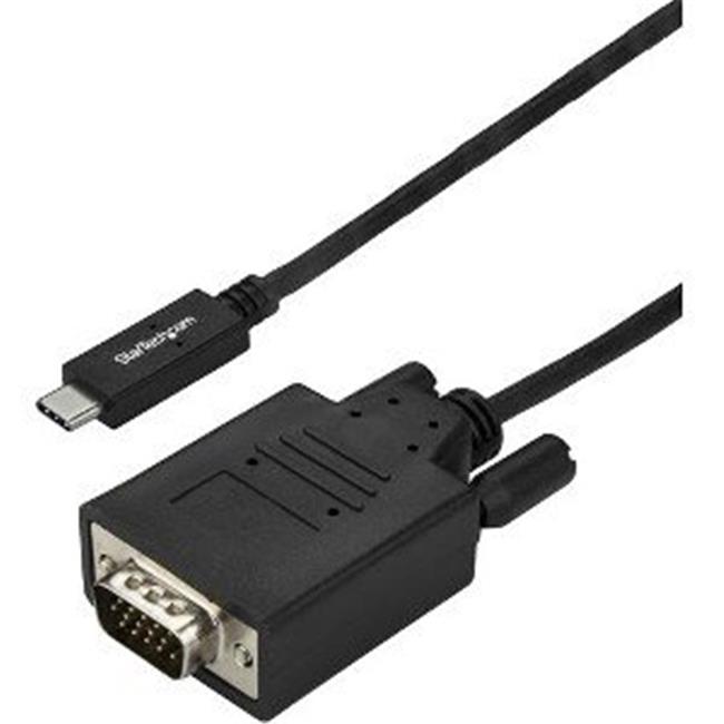 StarTech.com 3m USB C to VGA Cable - Black