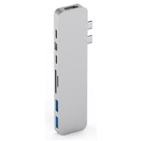 HUB PRO 8-in-2 MacBook Pro Silver