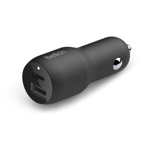 42W (PD30W PPS USB-C & 12W USB-A) Universal Car Charger