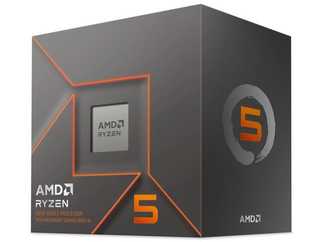 AMD Ryzen 5 8500G - Ryzen 5 8000-G Series Phoenix (Zen 4) 6-Core 3.5 GHz Socket AM5 65W AMD Radeon 740M Processor - 100-100000931BOX