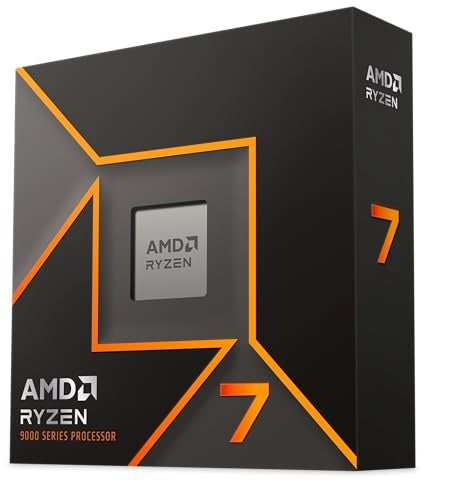 AMD Ryzen 7 9700X - Ryzen 7 9000 Series Granite Ridge (Zen 5) 8-Core 3.8 GHz - Socket AM5 65W - Radeon Graphics Processor - 100-100001404WOF
