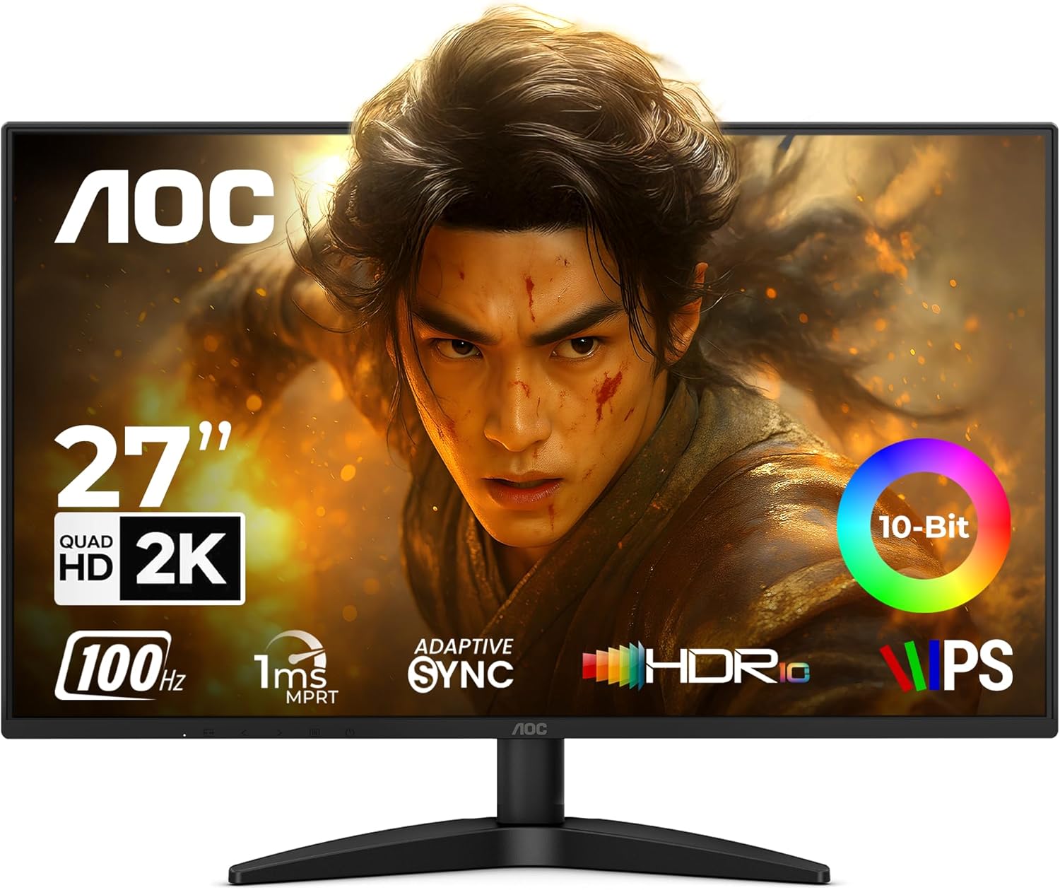 AOC Q27B36 27-Inch 100Hz IPS QHD IPS Monitor