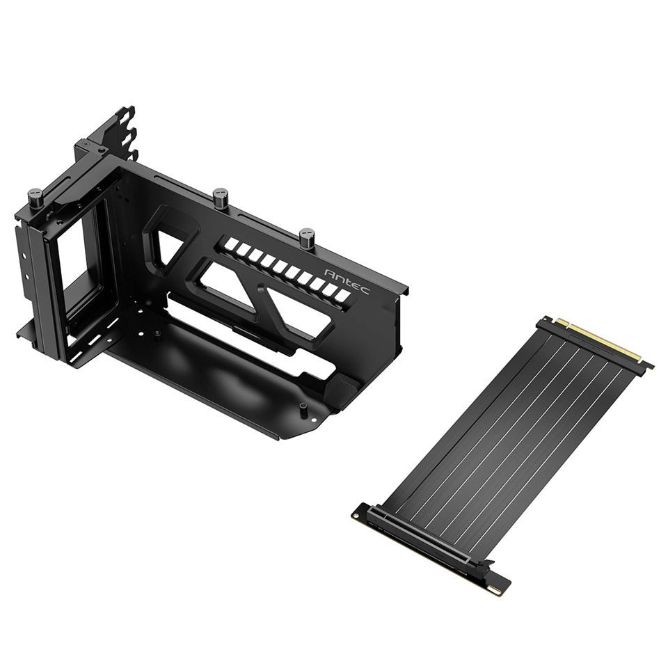 Antec AT-ARCVB-BK190-A-PCIE5 SHIFT ARGB Black PCI-E 5.0, 190mm riser, ARGB, PCIe 5.0 x16, fits up to 3-slot GPUs, 284â€“337mm size, 1Y warranty