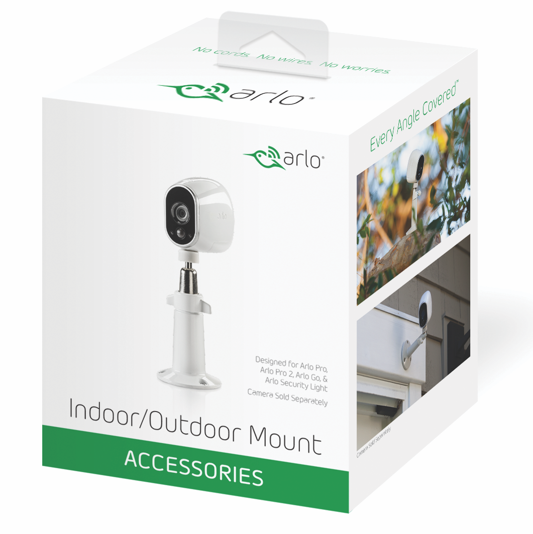 Arlo HD Security Camera Adjustable Mount, White, VMA1000