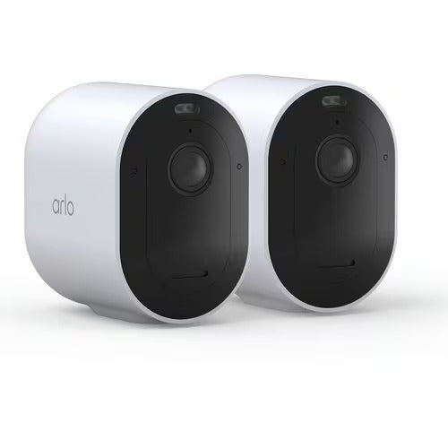 Arlo Pro 5 Indoor/Outdoor 2K Network Camera - Colour - 2 - Infrared/Color Night Vision - 2560 x 1440 - Weather Resistant, Heat Resistant