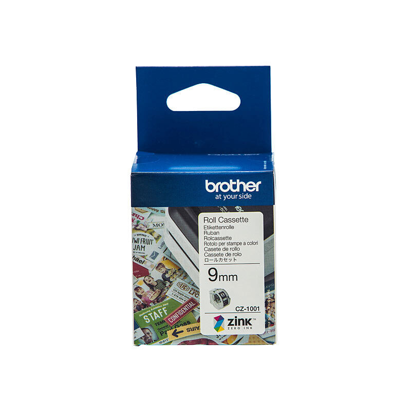 Brother CZ1001 Full Colour Zero Ink Label Cassette