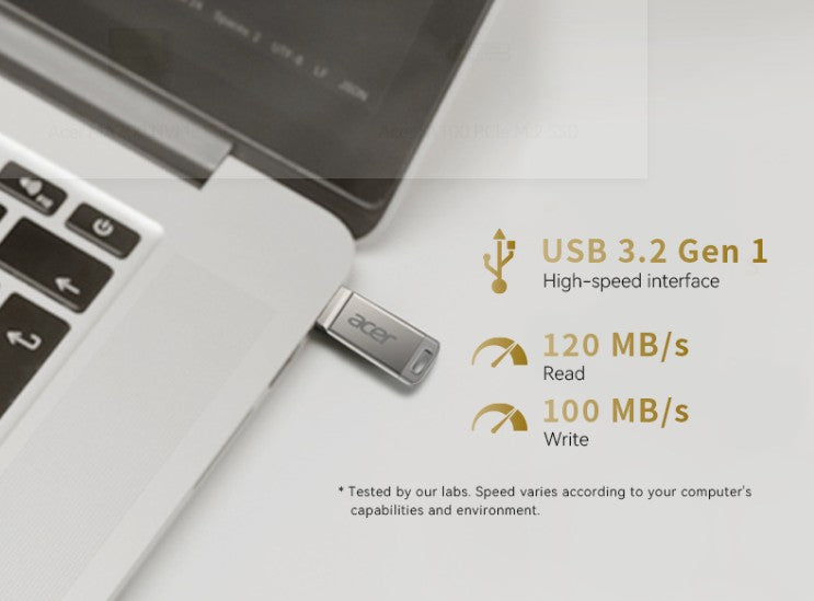 Acer UM310 256GB USB Flash Drive UDP USB3.2 Gen 1 Type-A - 5 Year Warranty - BL.9BWWA.583