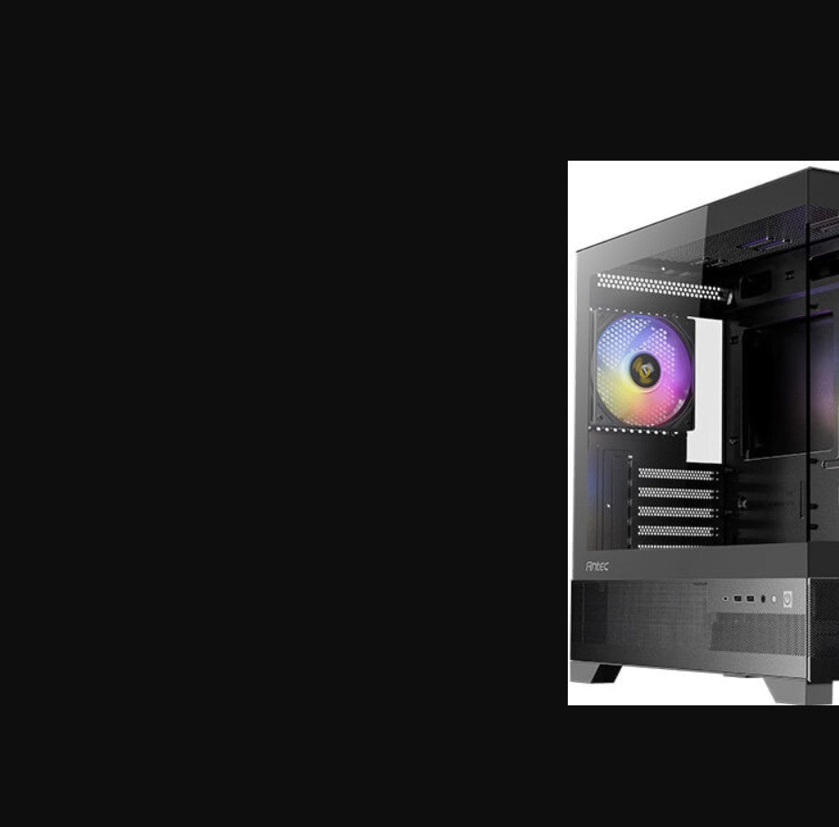 ANTEC CX500M ARGB Left side Tempered Glass  panel