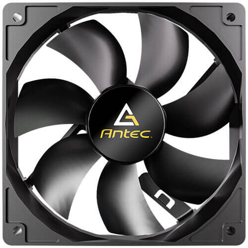 Antec N12 120mm DC Case Fan 3 Pack with Hydraulic Bearing, 1200RPM, 42.58CFM, 3-Pin - 1 Year Warranty