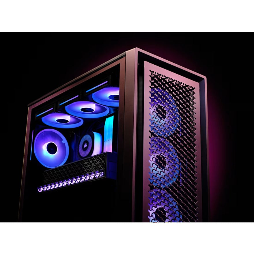 Corsair FRAME 4000D Vault Series Modular Mid-Tower PC Case â€“ Galaxy, ATX/E-ATX, TG panel, modular, 430mm GPU, 170mm CPU clr, 360mm rad, (LIMITED EDITI
