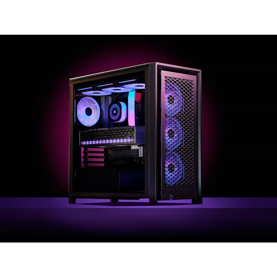 Corsair FRAME 4000D Vault Series Modular Mid-Tower PC Case â€“ Galaxy, ATX/E-ATX, TG panel, modular, 430mm GPU, 170mm CPU clr, 360mm rad, (LIMITED EDITI
