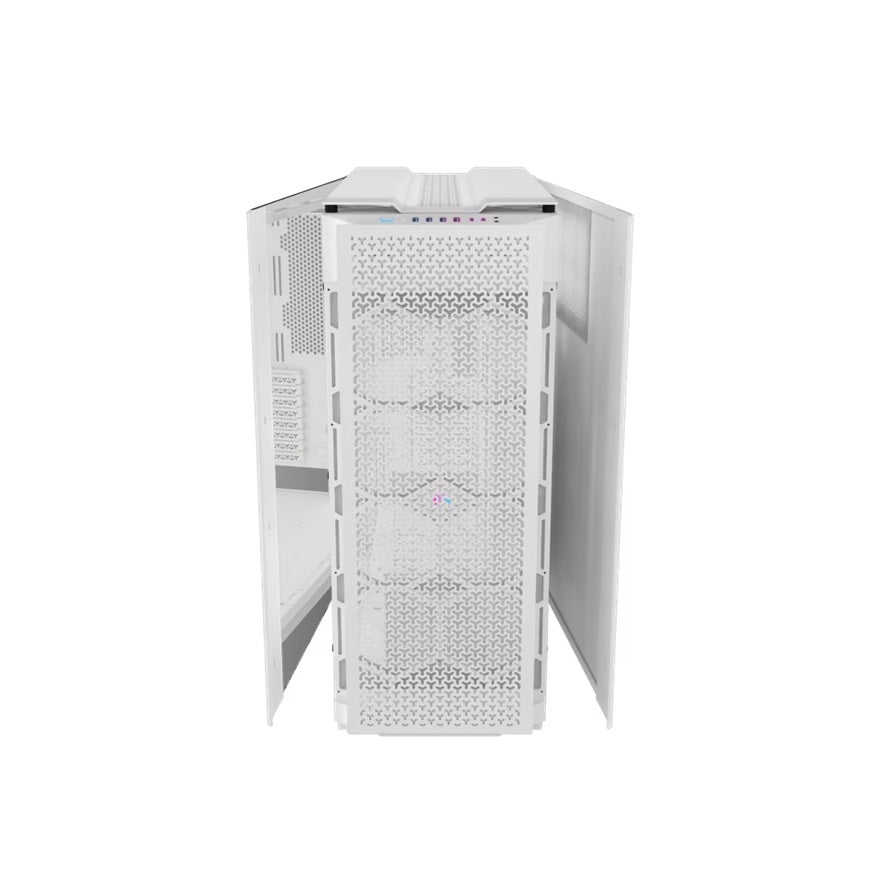 Corsair Corsiar 9000D RGB AIRFLOW Super Full-Tower PC Case - WHITE, RGB, Tempered Glass, 580mm GPU, 180mm CPU, up to 480mm radiator, ATX, USB-C, 2yr wty