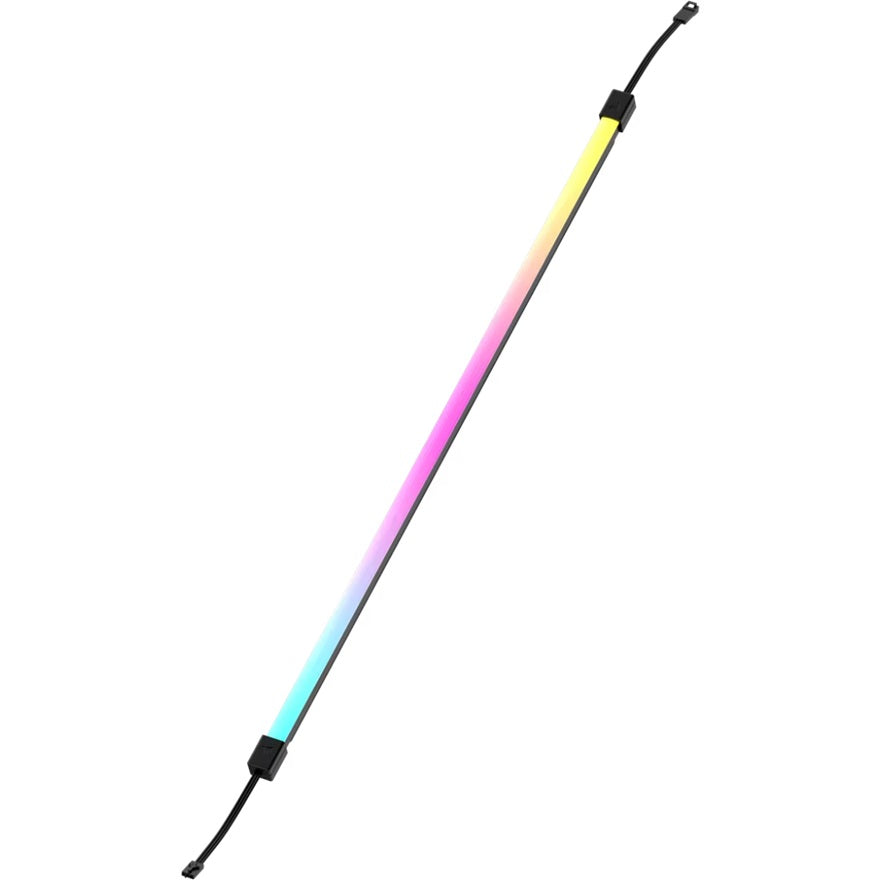 Corsair iCUE LINK LS350 Aurora RGB Light Strips - 350mm Kitâ€“ 350Ã—10Ã—10mm, magnetic mount, black, addressable LEDs