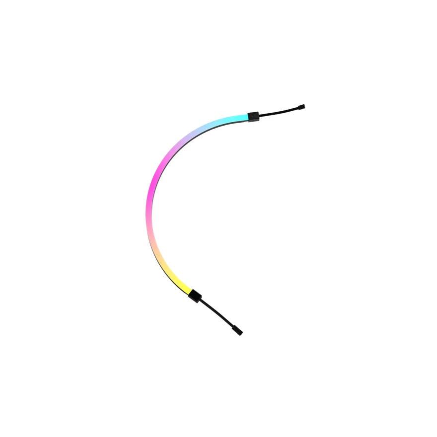 Corsair LS430 Aurora RGB Light Strips - 430mm â€“ 430Ã—10Ã—10mm, black, magnetic mount, addressable LEDs, iCUE compatible, flexible