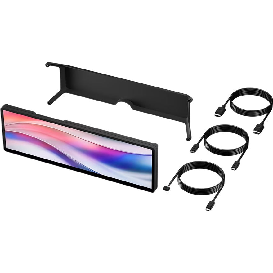 Corsair XENEON EDGE 14.5' LCD Touchscreen, 2560x720@60Hz, HDMI/USB-C, 5-point touch, magnetic mount, detachable stand, vertical/horizontal use