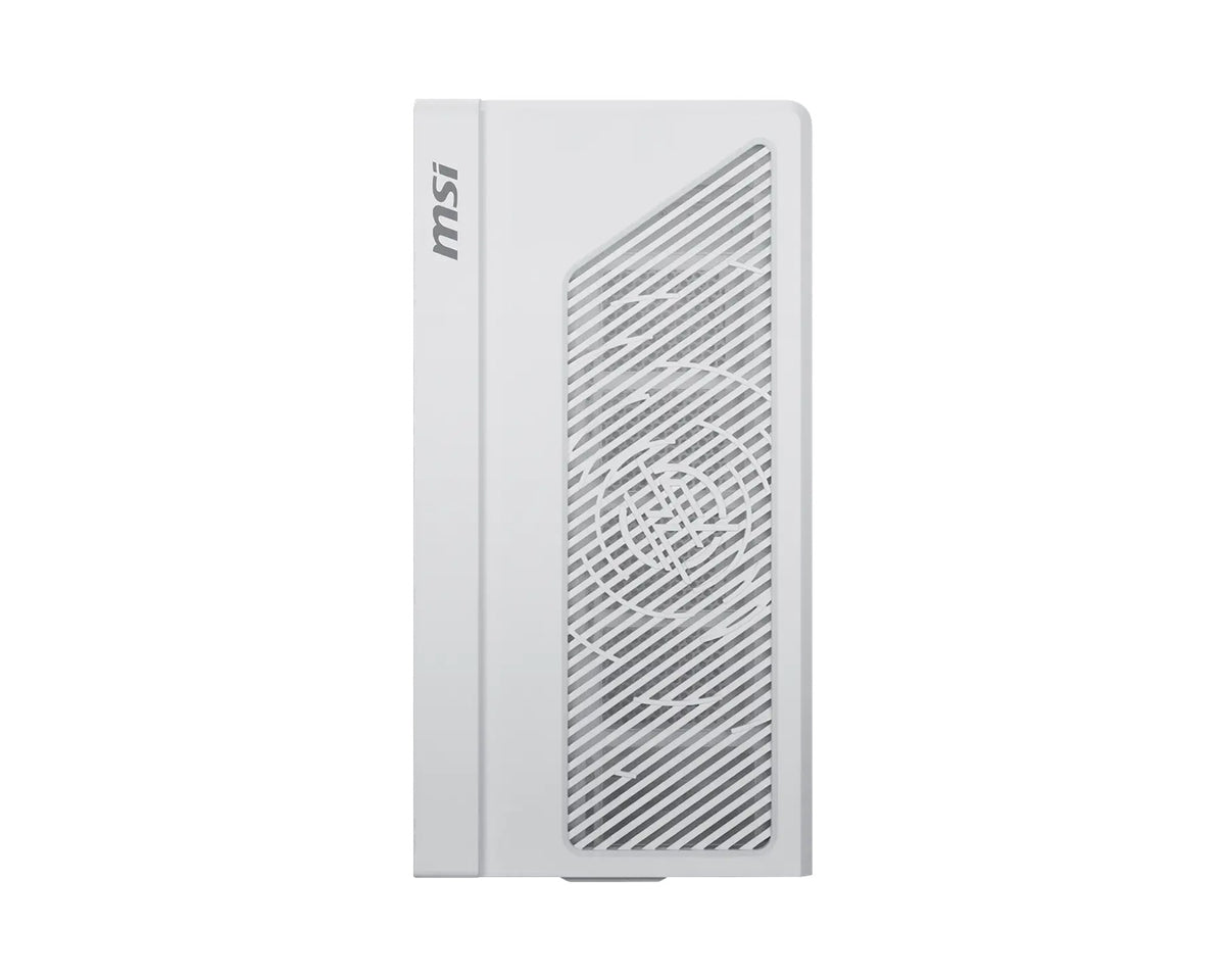 MSI MPG VIXTA 300R PZ - WHITE Computer Case - Mid-tower case with panoramic tempered glass - 3 ARGB fans