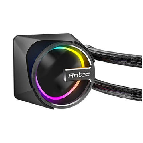 Antec Skeleton 240 ARGB 240mm AIO Liquid CPU Cooler with PWM ARGB Fans, Intel & AMD Support - 3 Year Warranty