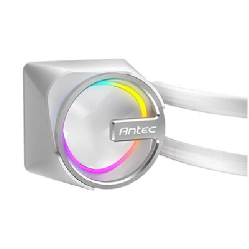 Antec Skeleton 360 ARGB White 360mm AIO Liquid CPU Cooler with PWM ARGB Fans, Intel & AMD Support - 3 Year Warranty
