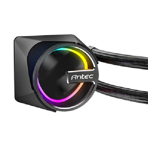 Antec Skeleton 360 ARGB 360mm AIO Liquid CPU Cooler with PWM ARGB Fans, Intel & AMD Support - 3 Year Warranty