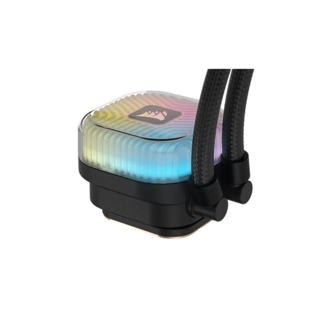 CORSAIR iCUE LINK TITAN II 360 RX RGB - Black, 360mm AIO, FlowDrive Gen 2, RX II Fan, RGB, Copper Coldplate, AM5/AM4, LGA1851/1700