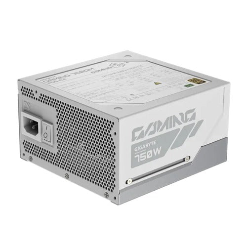 Gigabyte GAMING 750GM PG5 ICE 750W 80 PLUS Gold ATX 3.1 Fully Modular Power Supply â€“ GP-GME750GM PG5 ICE/PSU