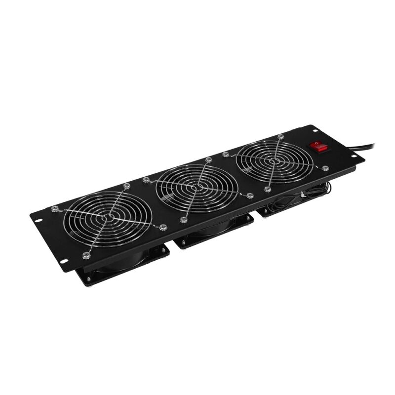 CyberPower 3 Fan Panel Rack Enclosure Ventilation System - CRA12003