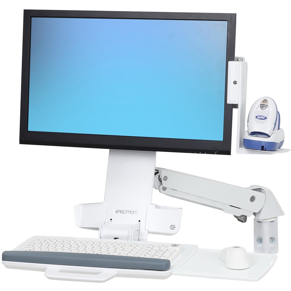 Ergotron StyleView SIT Stand Combo Arm NO Worksurface - 45-266-026