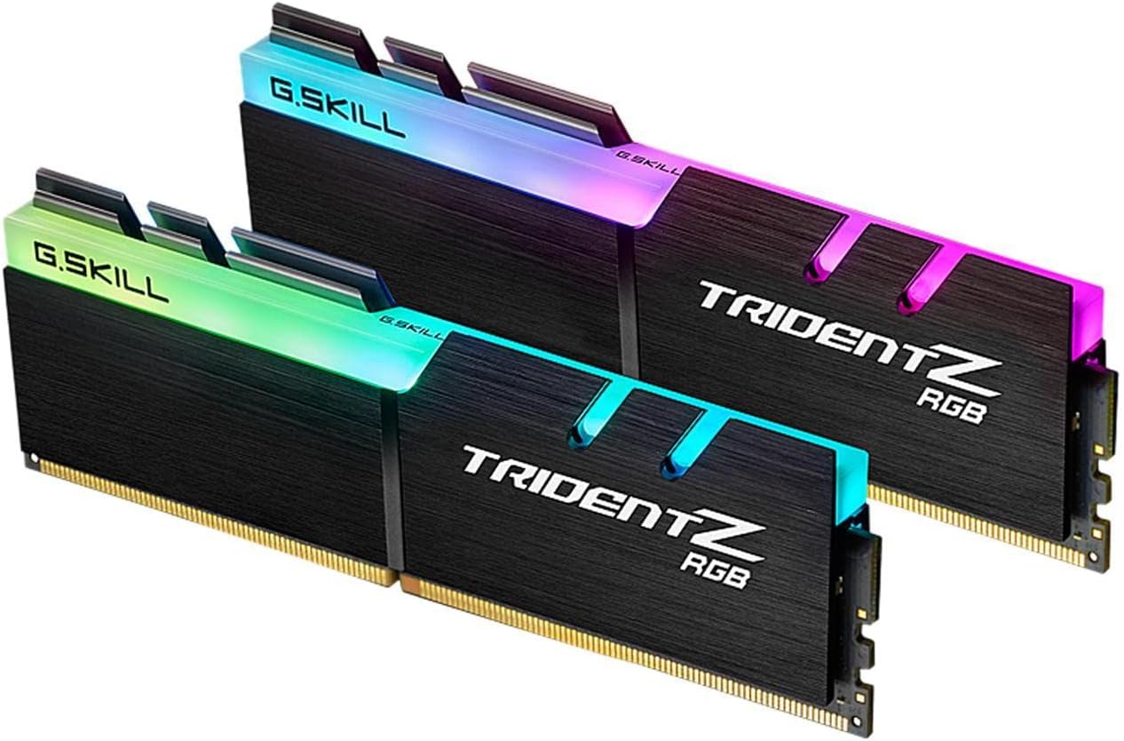 G.SKILL Trident Z RGB RAM Module - 32 GB (2 x 16GB) - DDR4-3200/PC4-25600 DDR4 SDRAM - 3200 MHz - CL16 - 1.35 V