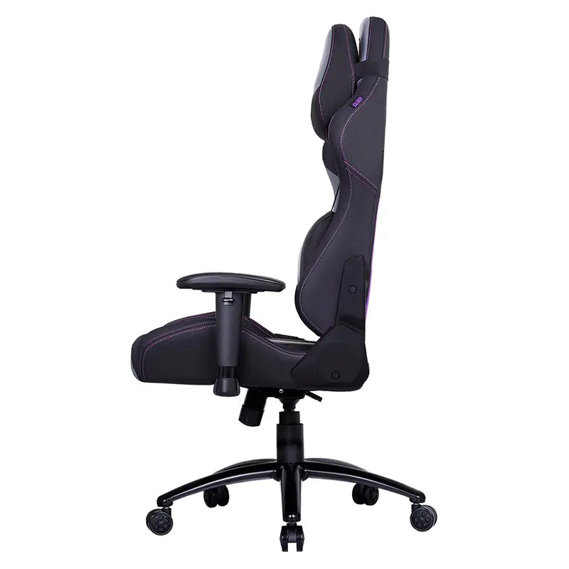 Cooler Master Gaming Chair Black Ultra Comfortable Head And Lumbar Pillows | PC | RGB