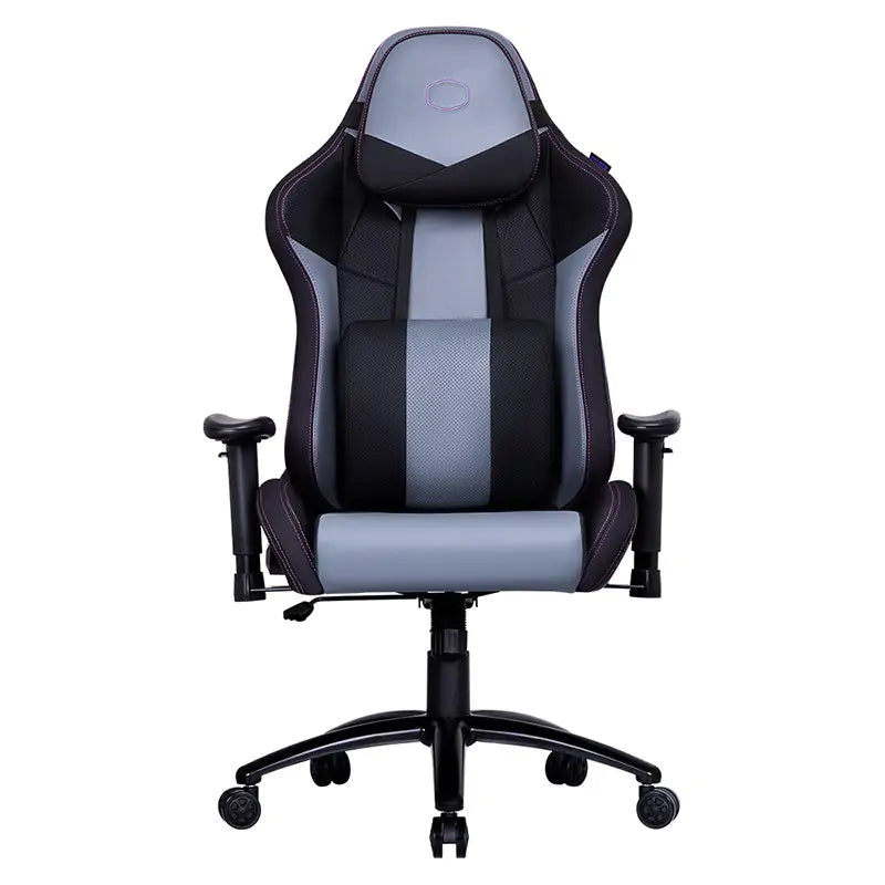 Cooler Master Gaming Chair Black Ultra Comfortable Head And Lumbar Pillows | PC | RGB