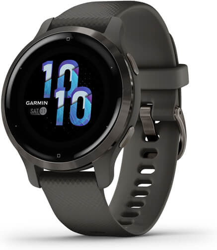 Garmin Venu 2S 010-02429-10 Slate Smartwatch - W47214