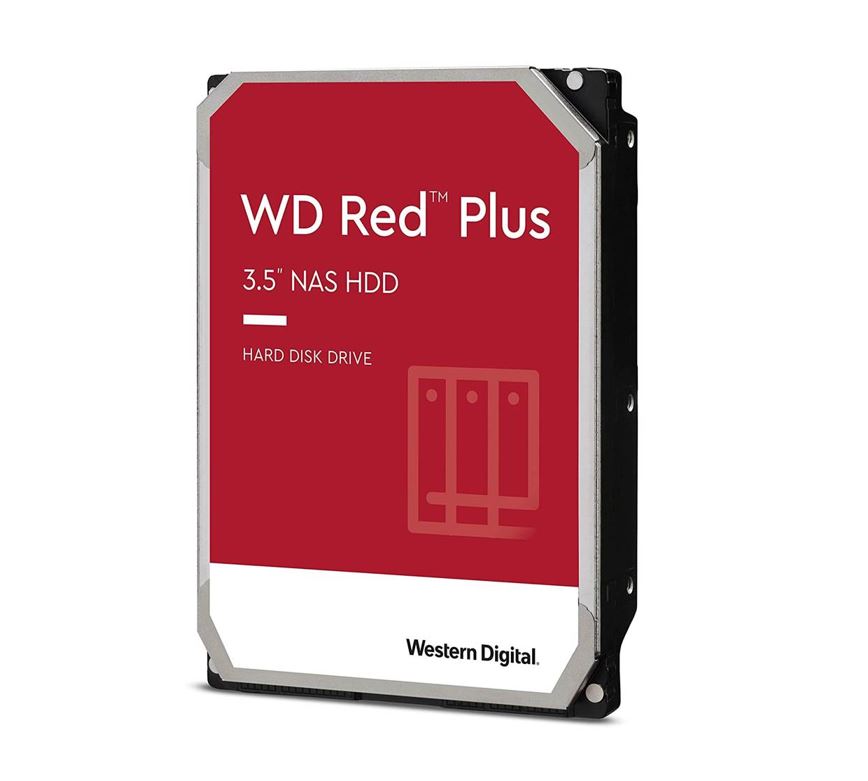 Western Digital WD Red Plus 2TB 3.5' NAS HDD SATA3 5400RPM 64MB Cache CMR 24x7 180TBW ~8-bays NASware 3.0 CMR Tech 3yrs wty (LS> WD20EFPX)