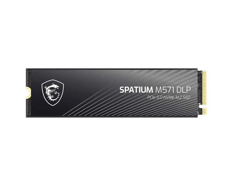 MSI SPATIUM M571 DLP PCIe 5.0 NVMe M.2 4TB SSD - 4TB, PCIe 5.0, NVMe M.2, 5-Year Warranty