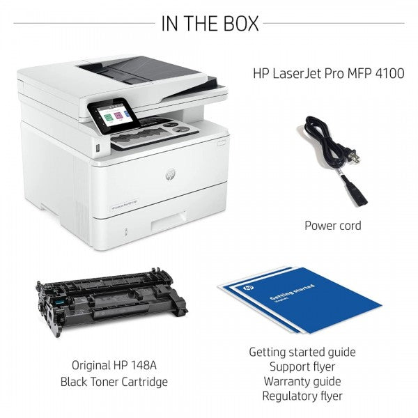 HP LaserJet Pro MFP 4101fdw Mono Multifunction Laser Printer 2Z619F