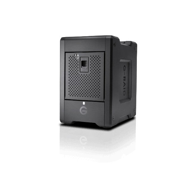 Western Digital G-RAID SHUTTLE 4 96TB APJP, Thunderbolt 3, USB 3.2 Gen 2x1, Ultrastar 7200 RPM, DTR Up to 700MB/s read and 850MB/s write, 5 Y Warranty