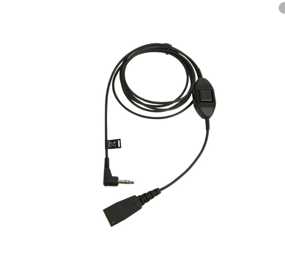 Jabra CORD FOR ALCATEL, 500mm+3.5m w 3.5mm