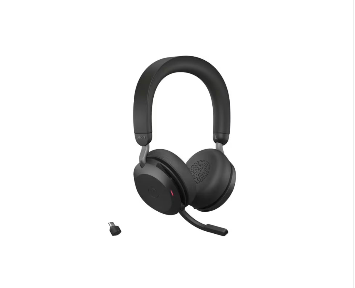 Jabra Evolve2 75 Wireless On-Ear Headset - USB-C