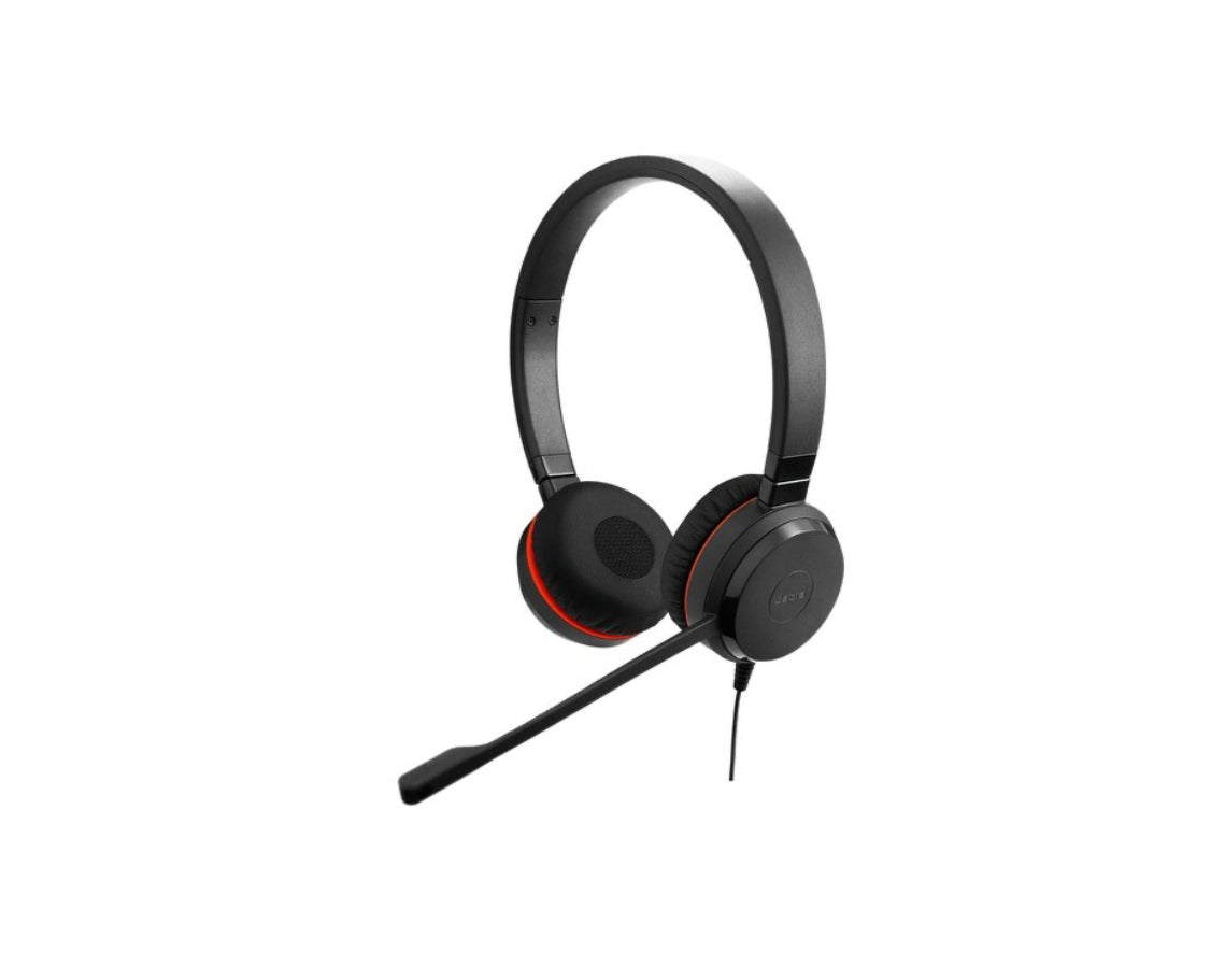 JABRA EVOLVE 30 HEADSET - STEREO - WIRED - OVER-THE-HEAD - ENDS AT 3.5MM JACK - NO USB