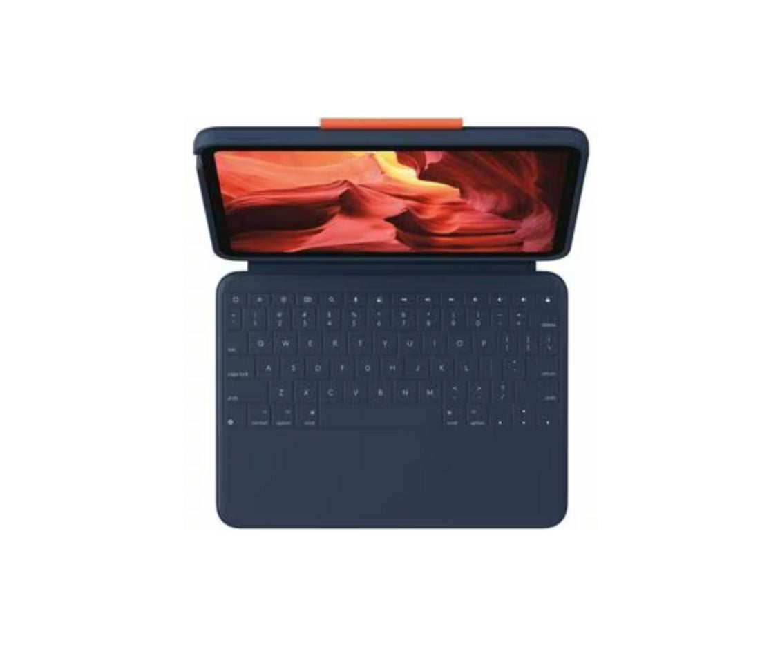 Logitech Rugged Combo 4 Rugged Keyboard/Cover Case Apple, Logitech iPad (10th Generation) Tablet