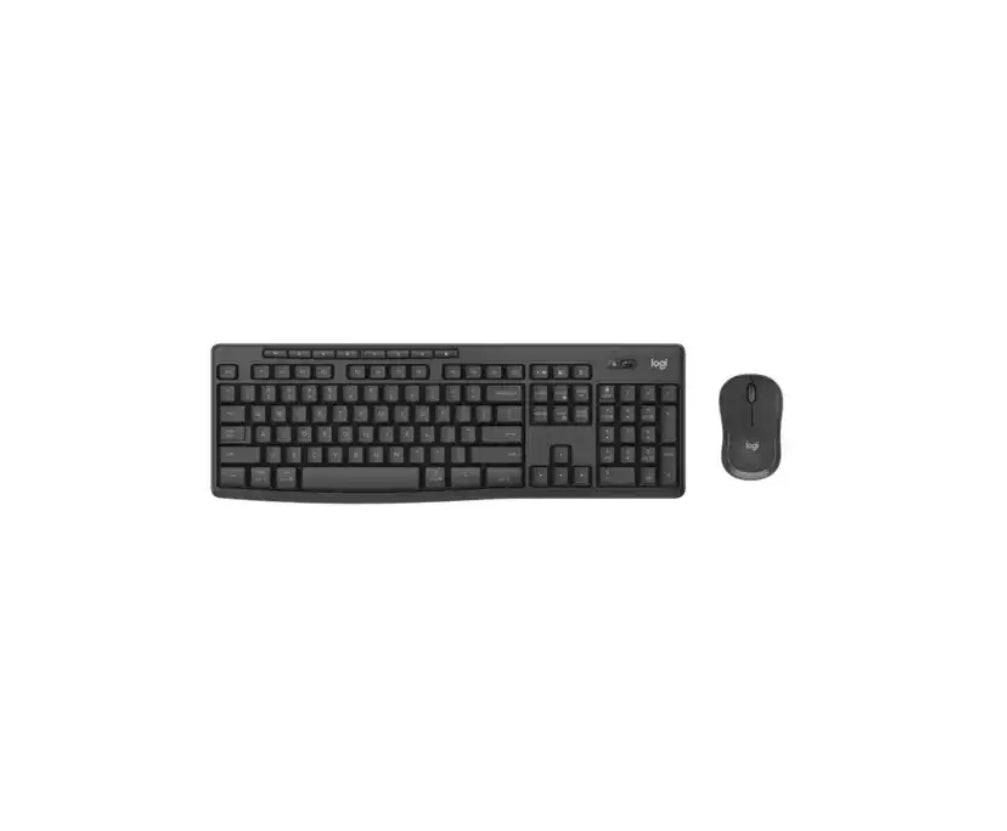 Logitech MK370 Rugged Keyboard & Mouse - USB Type A Plunger Wireless Bluetooth Keyboard