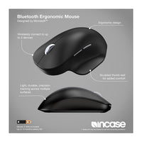 Microsoft Bluetooth Ergonomic Mouse Black Wireless Bluetooth Mouse 222-00012